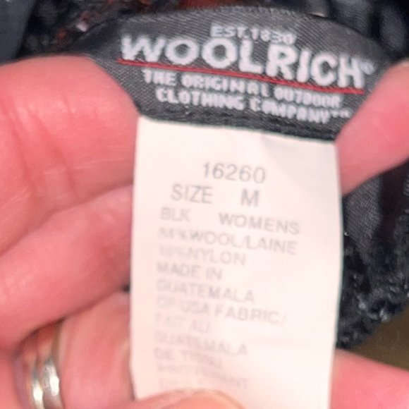 Woolrich Reversible Hooded Wool Blanket Coat Southwest Pattern Coat Women M - Picture 6 of 7